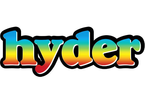 Hyder color logo