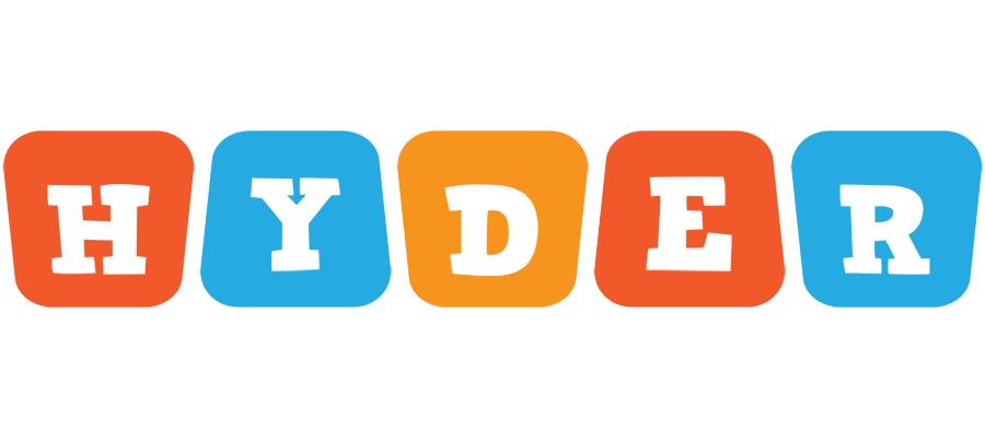 Hyder comics logo