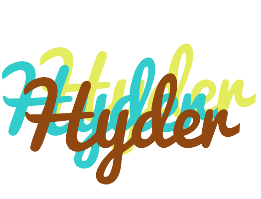 Hyder cupcake logo