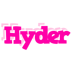 Hyder dancing logo