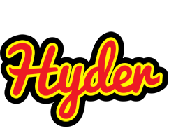 Hyder fireman logo