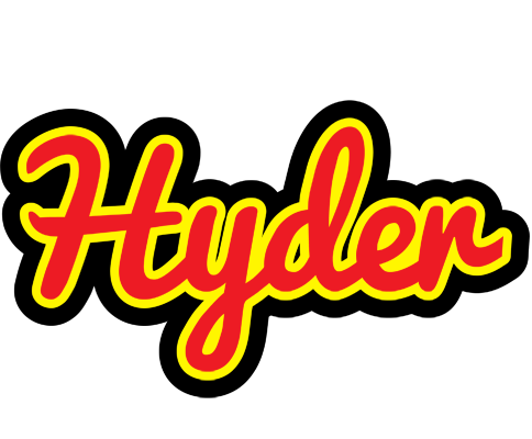 Hyder fireman logo
