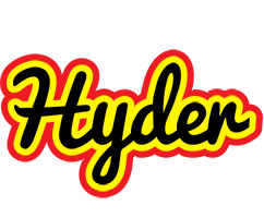 Hyder flaming logo