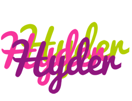 Hyder flowers logo