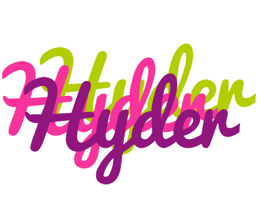 Hyder flowers logo
