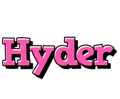 Hyder girlish logo