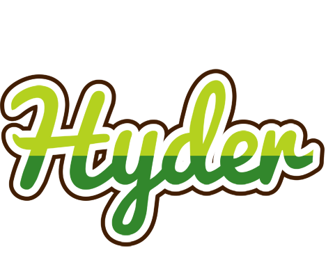 Hyder golfing logo
