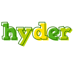 Hyder juice logo