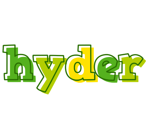 Hyder juice logo