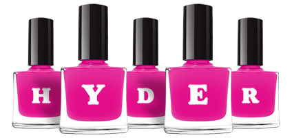 Hyder nails logo