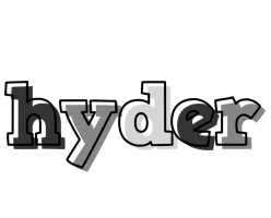 Hyder night logo