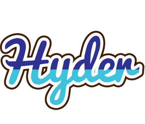Hyder raining logo