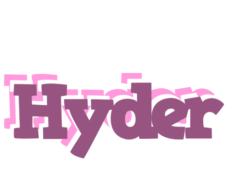 Hyder relaxing logo