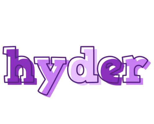 Hyder sensual logo