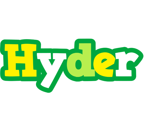 Hyder soccer logo
