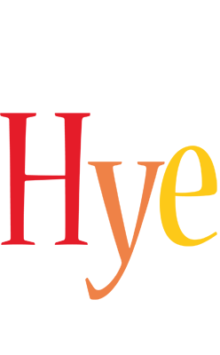 Hye birthday logo