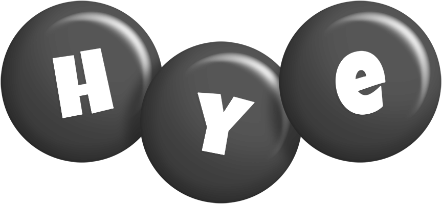Hye candy-black logo
