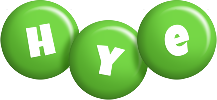 Hye candy-green logo