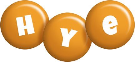 Hye candy-orange logo