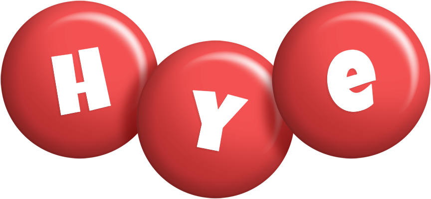 Hye candy-red logo