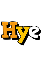 Hye cartoon logo