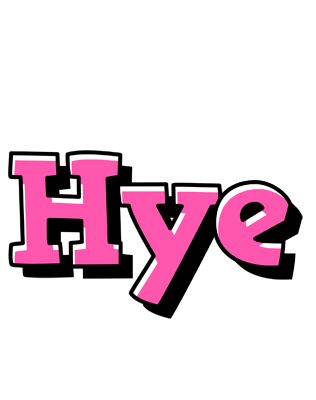 Hye girlish logo