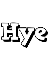 Hye snowing logo