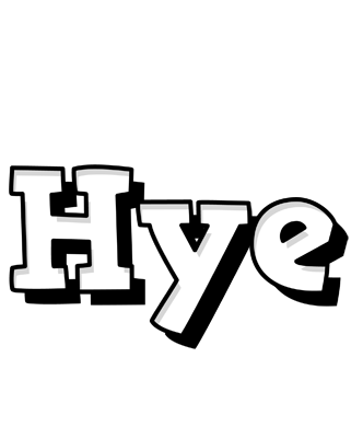 Hye snowing logo