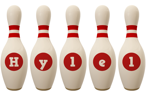Hylel bowling-pin logo