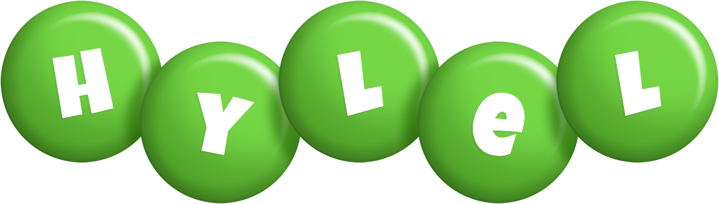 Hylel candy-green logo