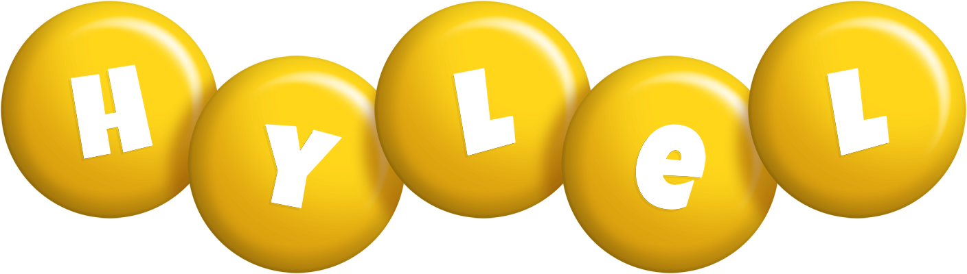 Hylel candy-yellow logo