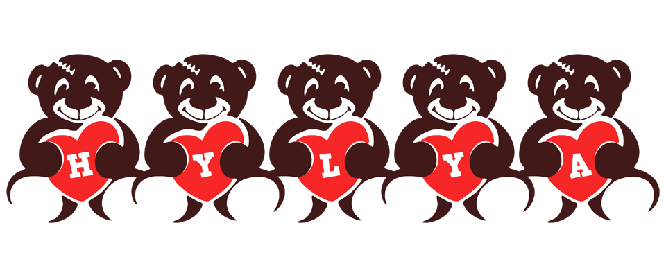 Hylya bear logo