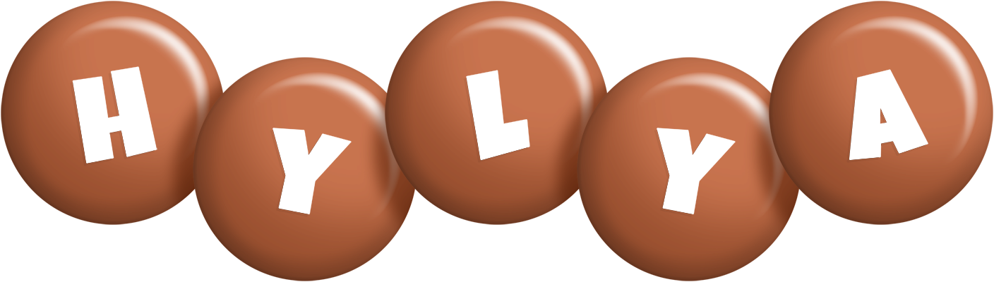 Hylya candy-brown logo