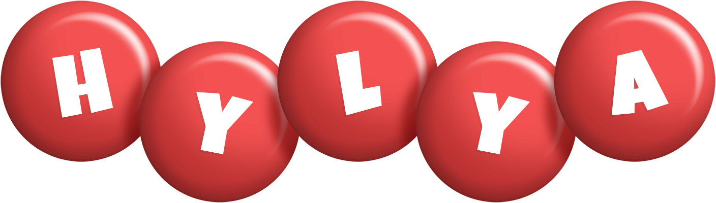 Hylya candy-red logo