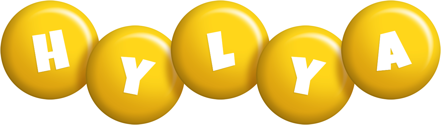 Hylya candy-yellow logo