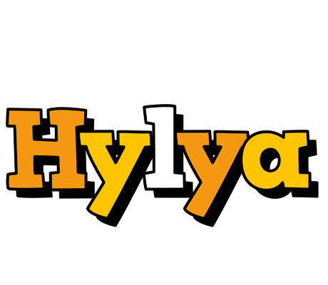 Hylya cartoon logo