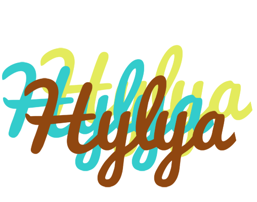 Hylya cupcake logo