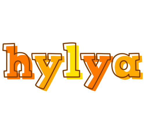 Hylya desert logo