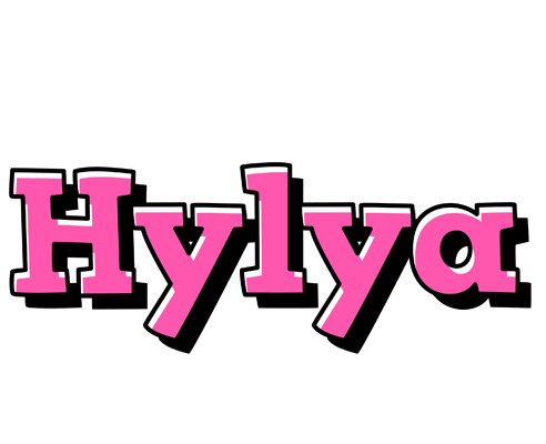 Hylya girlish logo