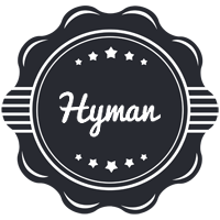 Hyman badge logo