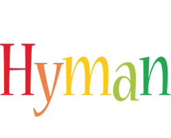 Hyman birthday logo