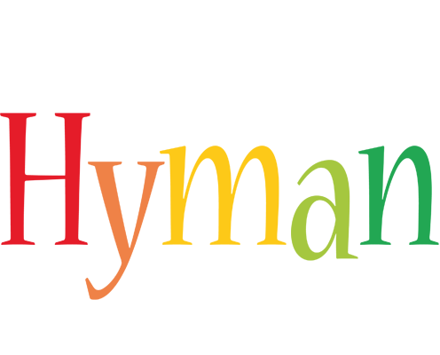 Hyman birthday logo