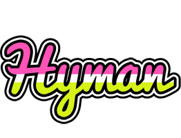 Hyman candies logo