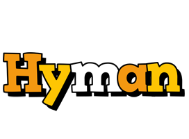 Hyman cartoon logo