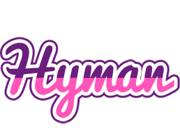 Hyman cheerful logo