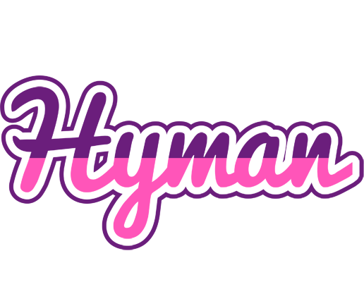 Hyman cheerful logo