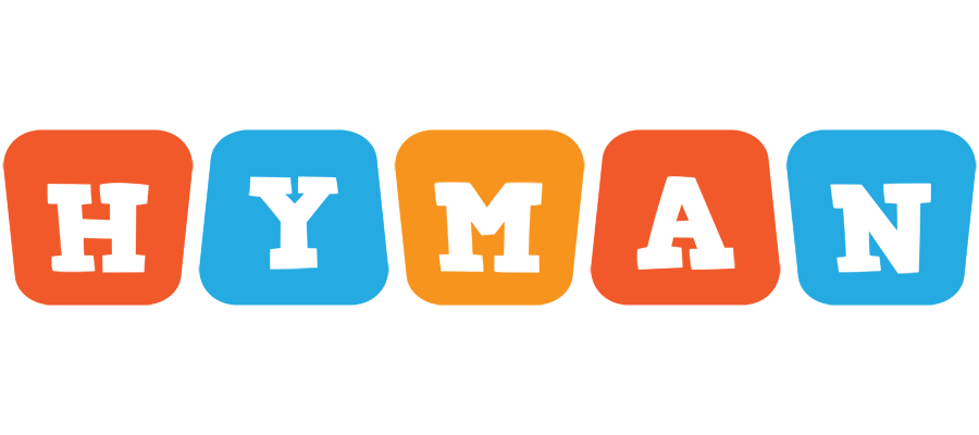 Hyman comics logo