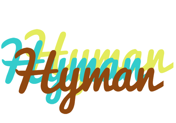 Hyman cupcake logo