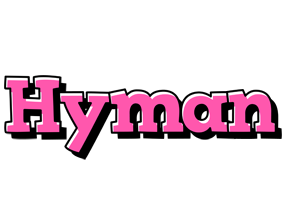 Hyman girlish logo