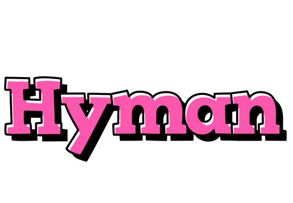 Hyman girlish logo